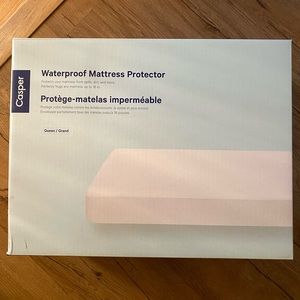 Casper Sleep Waterproof Mattress Protector Queen - Brand New